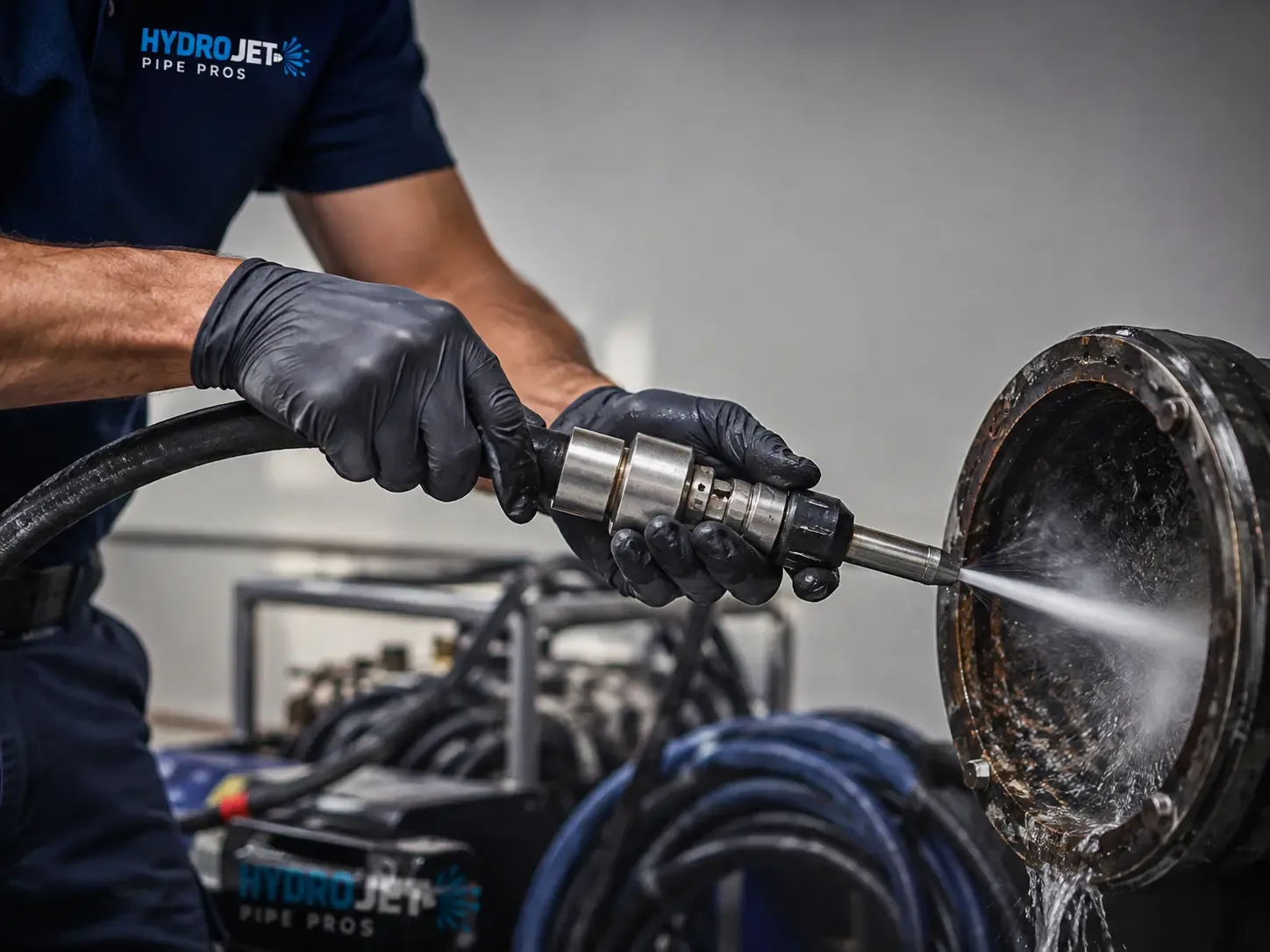Hydro Jet Pipe Descaling in Davenport, IA